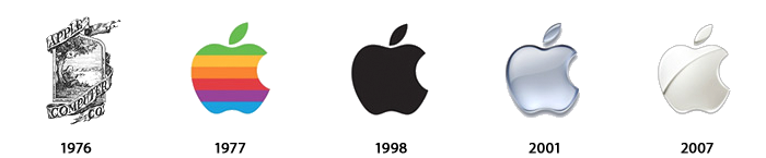 Die Geschichte des Apple-Logos